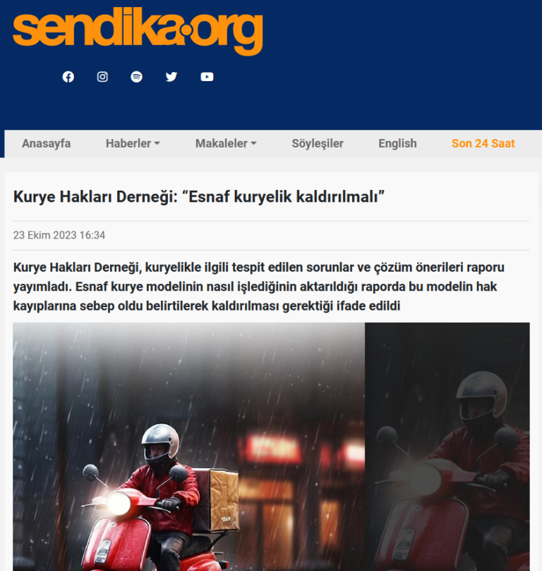 Sendika haberinin görseli