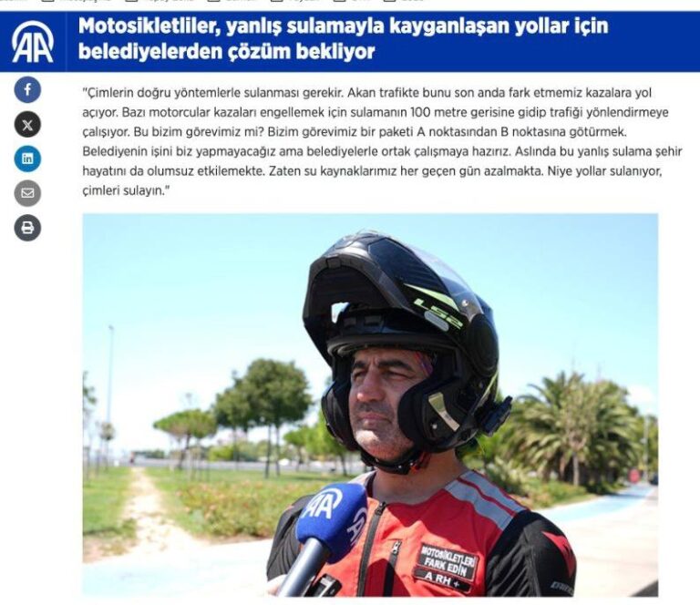 Anadolu Ajansı haberinin görseli