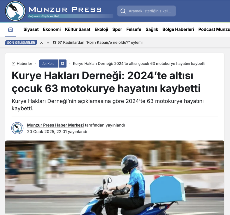 Munzur Press haberinin görseli
