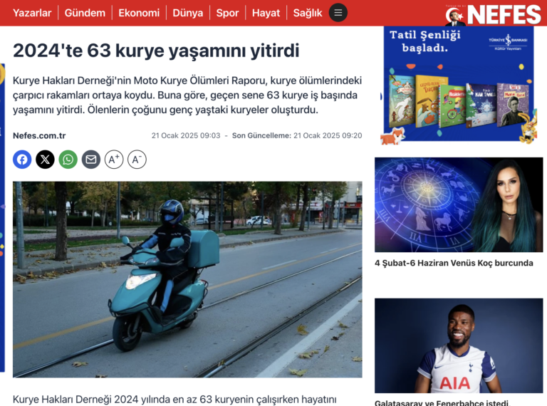 Nefes Gazetesi haberinin görseli