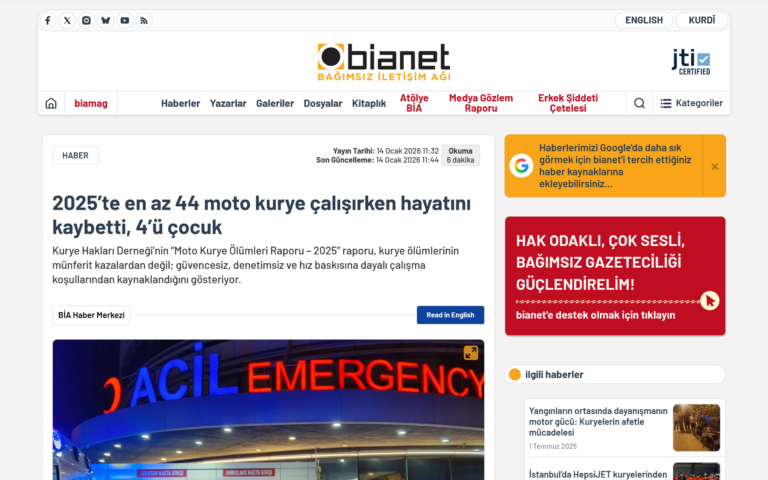 Bianet haberinin görseli