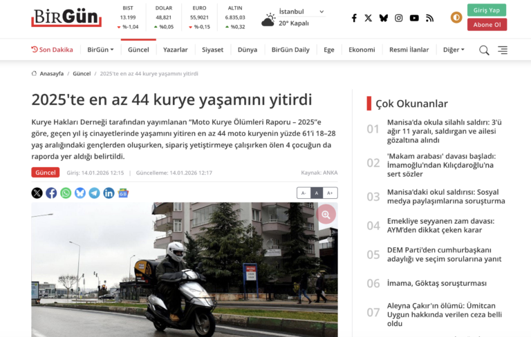BirGün haberinin görseli
