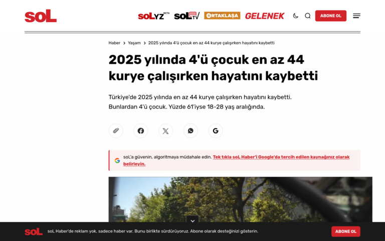soL Haber haberinin görseli